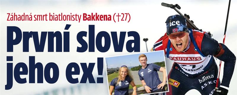 Banner ke žhavému tématu: Expřítelkyně Bakkena (†27) promluvila: ...