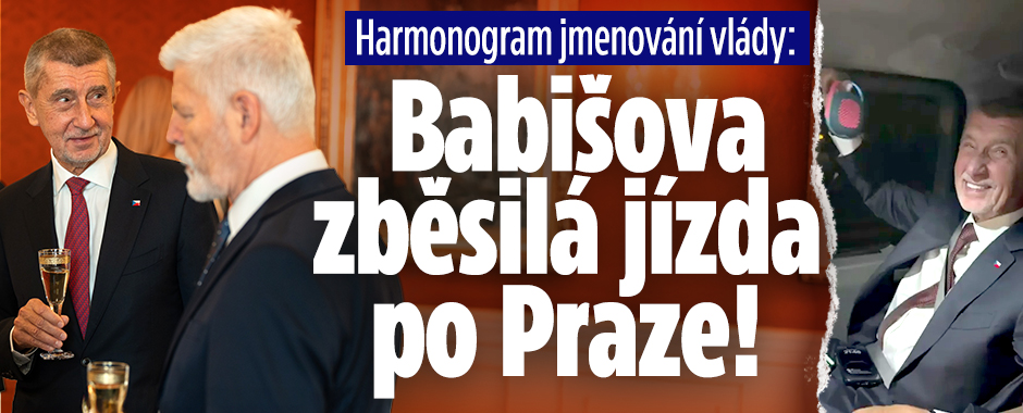 Banner ke žhavému tématu: Jmenování ministrů za 20 minut: Babiše ...