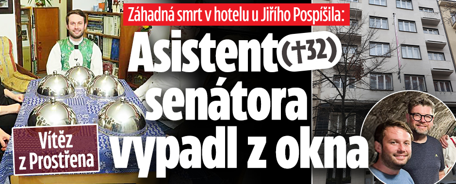 Banner ke žhavému tématu: Záhadná smrt asistenta senátora a ...