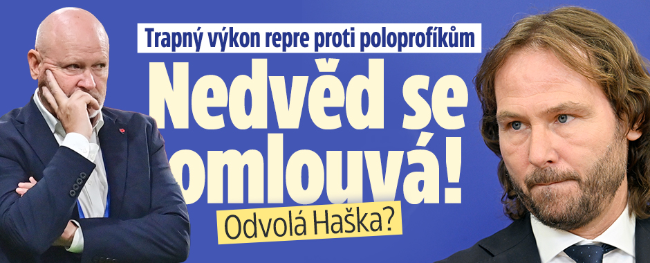 Banner ke žhavému tématu: Trapný výkon repre proti poloprofíkům ...