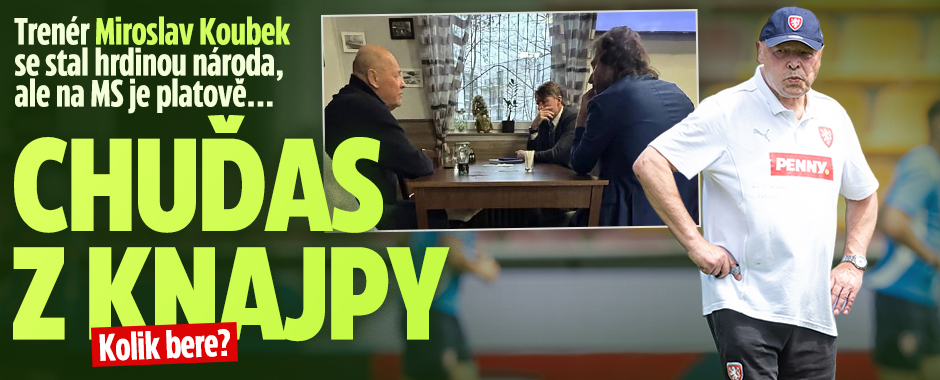 Banner ke žhavému tématu: Hrdina Koubek je na MS platově... ...