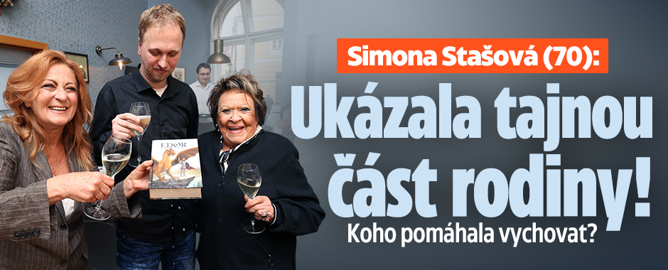 Banner ke žhavému tématu: Simona Stašová (70): Ukázala tajnou ...