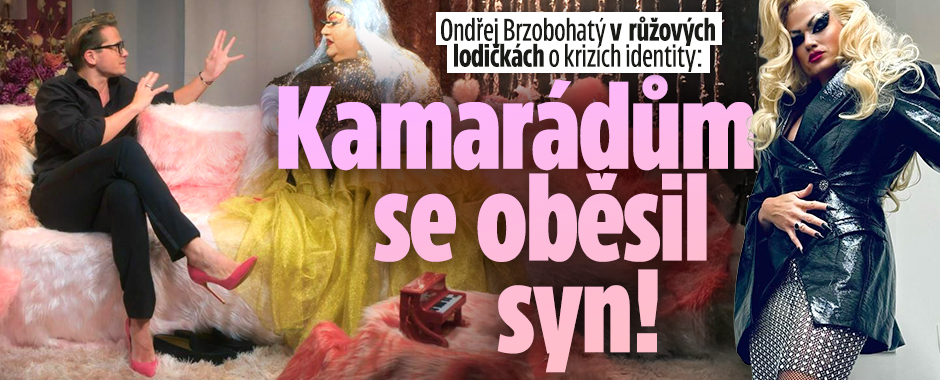Ondřej Brzobohatý o krizi identity: Syn přátel se oběsil