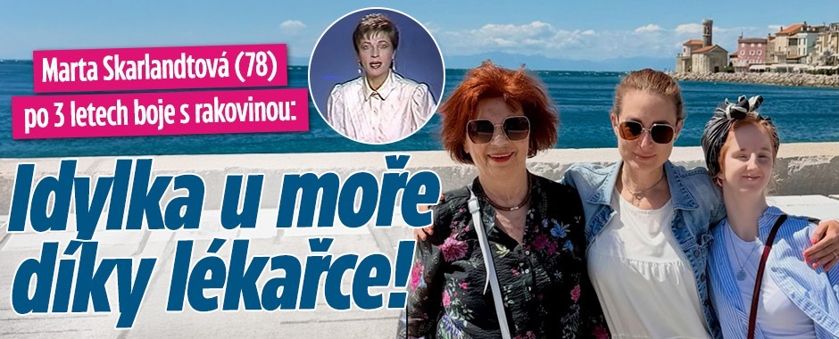 Banner ke žhavému tématu: Marta Skarlandtová (78) po 3 letech ...