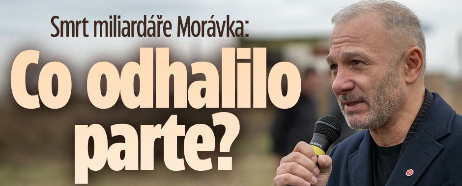 Banner ke žhavému tématu: Smrt miliardáře Morávka: Co odhalilo ...