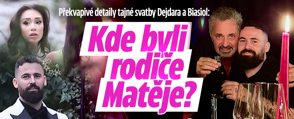 Banner ke žhavému tématu: Detaily svatby Dejdara a Biasiol: Kde ...