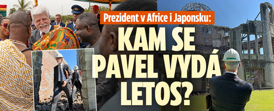 Banner ke žhavému tématu: Prezident v Africe i Japonsku: Kam se ...