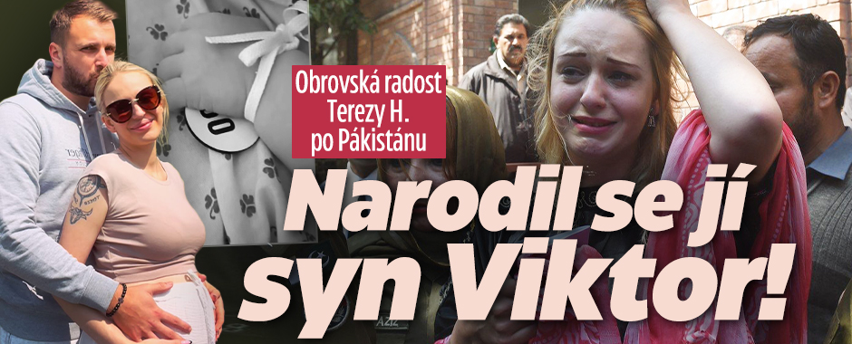 Banner ke žhavému tématu: Obrovská radost Terezy H.: Porodila ...