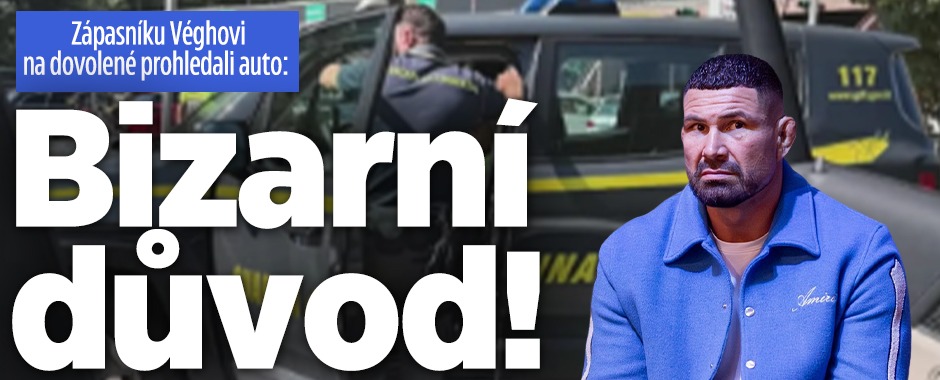 Banner ke žhavému tématu: Zápasníku Véghovi na dovolené ...