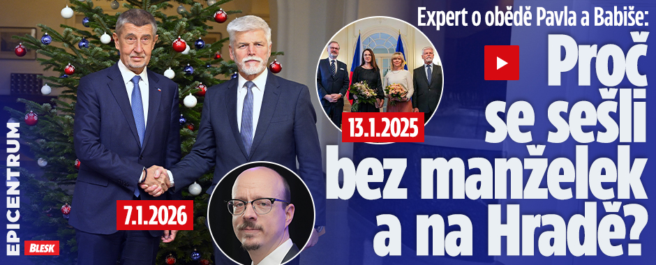 Banner ke žhavému tématu: Proč bez manželek? Protokolář o obědě ...