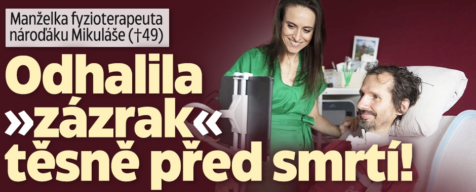 Banner ke žhavému tématu: Manželka fyzioterapeuta Mikuláše: ...