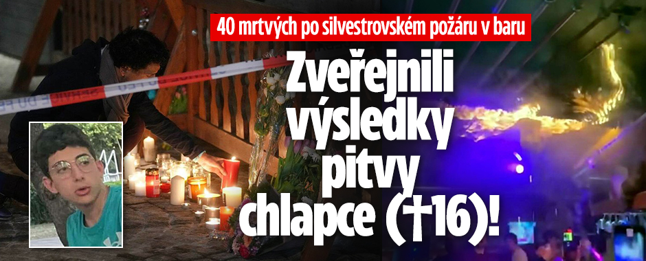 Banner ke žhavému tématu: Výsledky pitvy oběti z baru smrti: ...