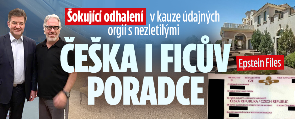 Banner ke žhavému tématu: Odhalení v kauze Epstein Files: Češka i ...