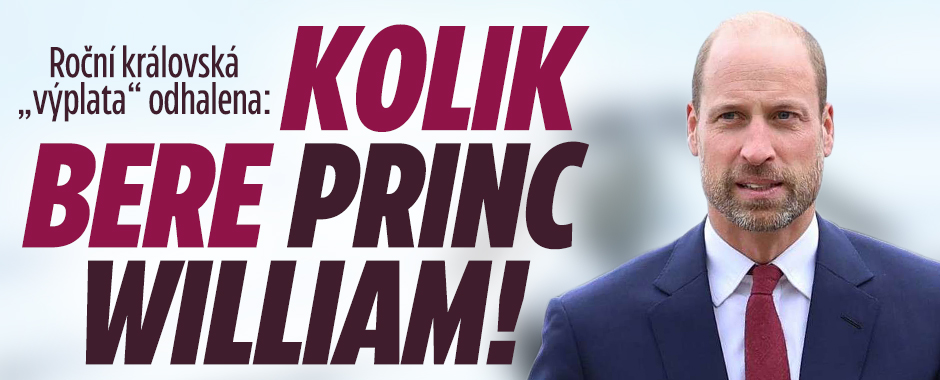 Banner ke žhavému tématu: Roční královská „výplata“ odhalena: ...