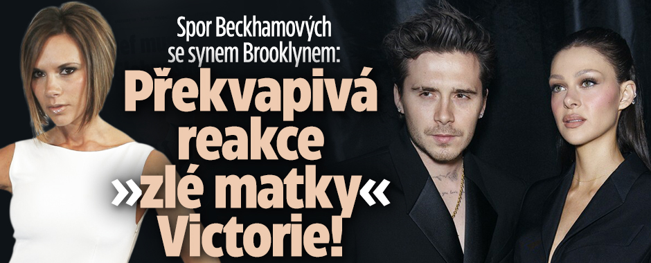 Banner ke žhavému tématu: Spor Beckhamových s Brooklynem: ...