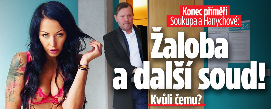 Banner ke žhavému tématu: Konec příměří Soukupa a Hanychové: ...