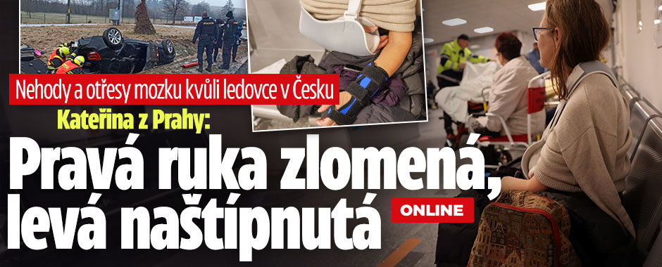 Banner ke žhavému tématu: Ledokalypsa v zamrzlém Česku: Nehody i ...