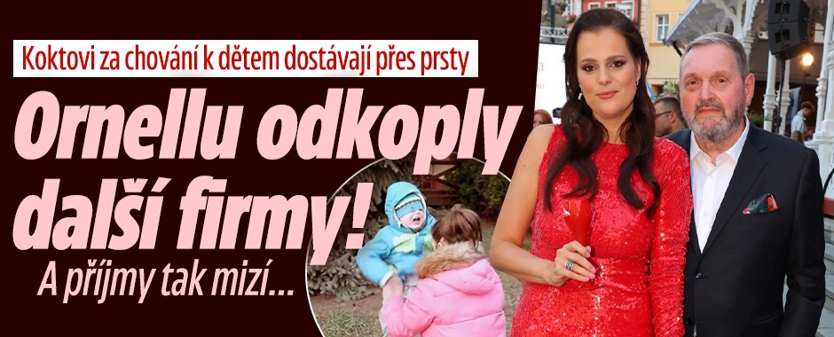 Banner ke žhavému tématu: Tvrdý pád Ornelly Koktové: Další firmy ...