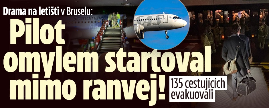 Banner ke žhavému tématu: Drama na letišti v Bruselu: Pilot ...