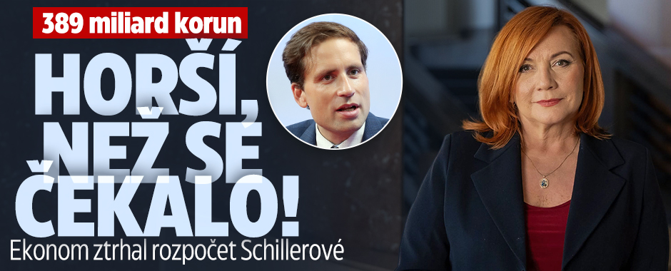 Banner ke žhavému tématu: Ekonom o schodku 389 miliard korun: ...