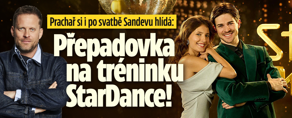 Banner ke žhavému tématu: Prachař si i po svatbě Sandevu hlídá: ...