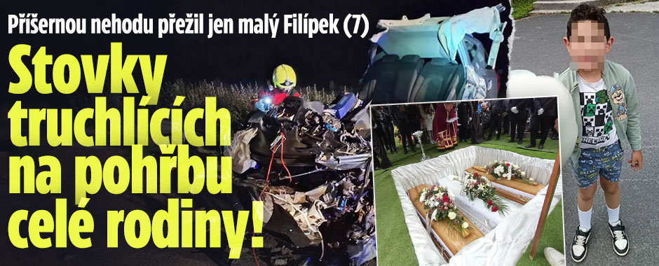 Banner ke žhavému tématu: Nehodu přežil jen Filípek: Stovky ...