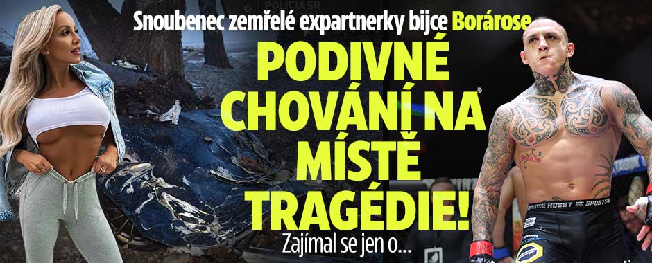 Banner ke žhavému tématu: Snoubenec expartnerky Borárose: Podivné ...