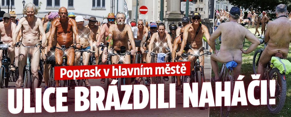 Poprask v hlavním městě: Ulice brázdili naháči!