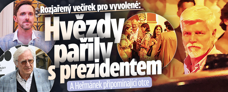 Banner ke žhavému tématu: Rozjařený večírek pro vyvolené: Hvězdy ...