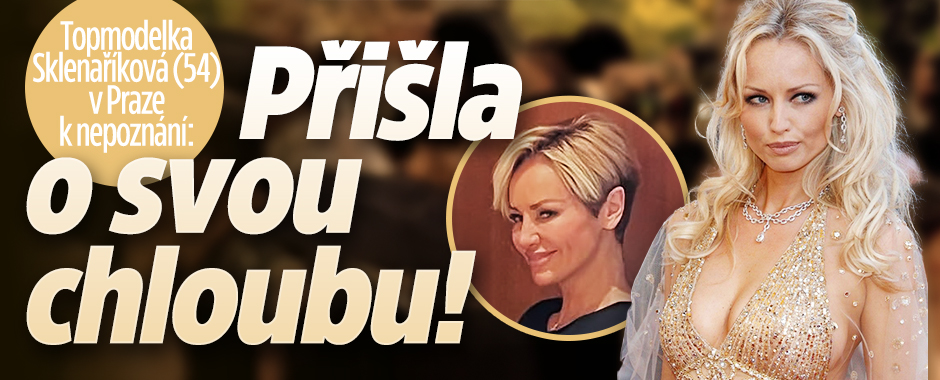 Banner ke žhavému tématu: Topmodelka Sklenaříková v Praze k ...