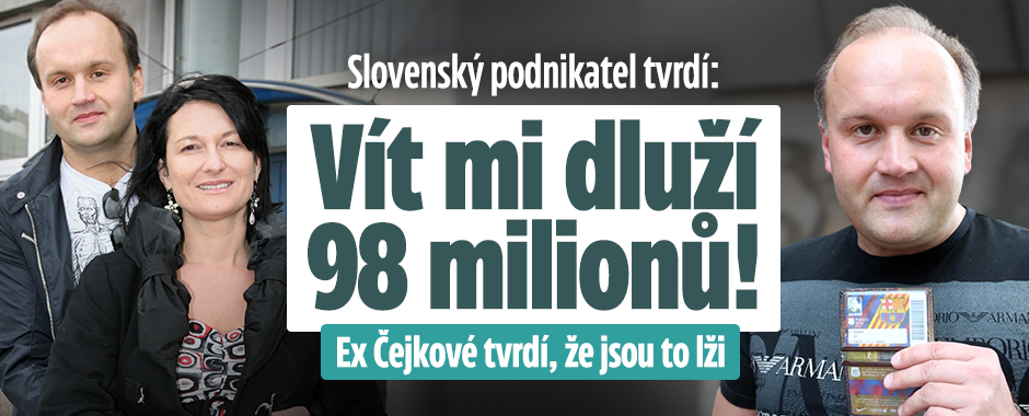 Banner ke žhavému tématu: Slovenský podnikatel tvrdí: Vít mi ...