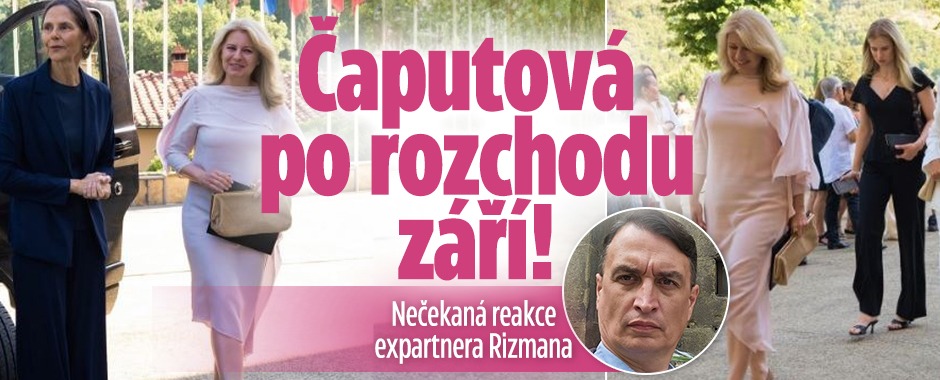 Banner ke žhavému tématu: Čaputová po rozchodu s Rizmanem: Září ...