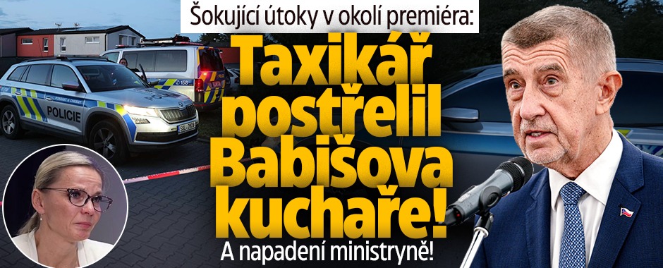 Banner ke žhavému tématu: Útoky v okolí premiéra: Taxikář ...