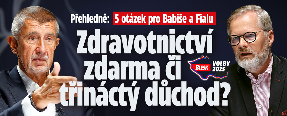 Banner ke žhavému tématu: 5 otázek pro Babiše a Fialu: Tohle ...