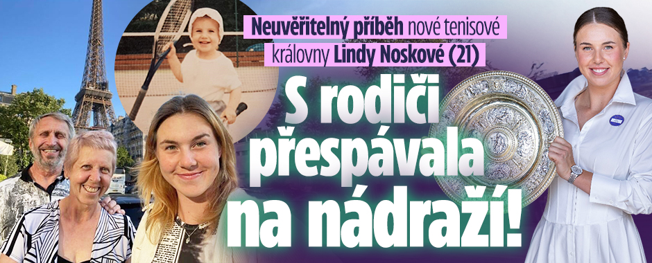 Banner ke žhavému tématu: Neuvěřitelný příběh Noskové: S rodiči ...