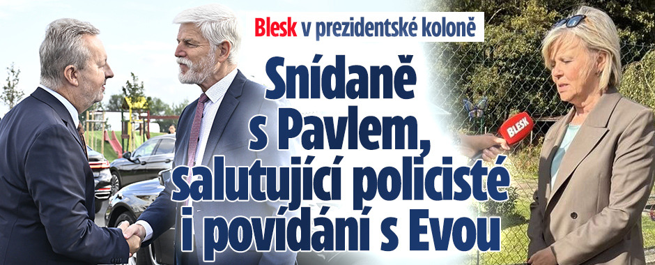 Banner ke žhavému tématu: Uvnitř prezidentské kolony: Snídaně s ...