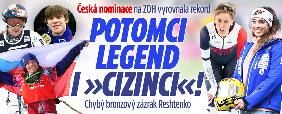Banner ke žhavému tématu: Nominace na ZOH vyrovnala rekord: ...