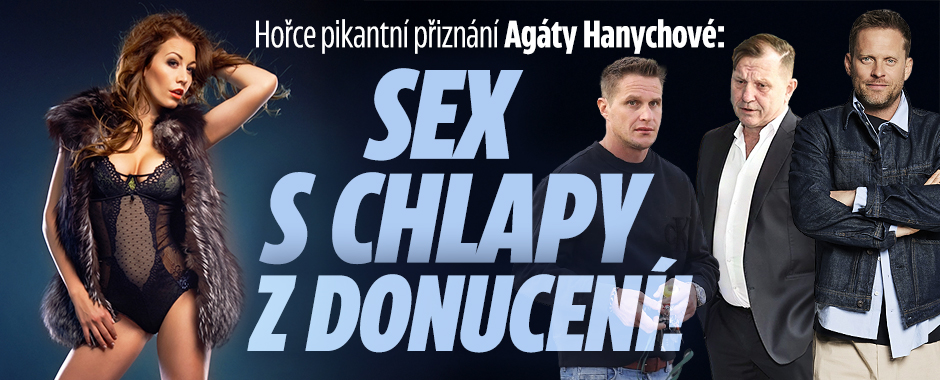 Banner ke žhavému tématu: Hořce pikantní přiznání Hanychové: Sex ...