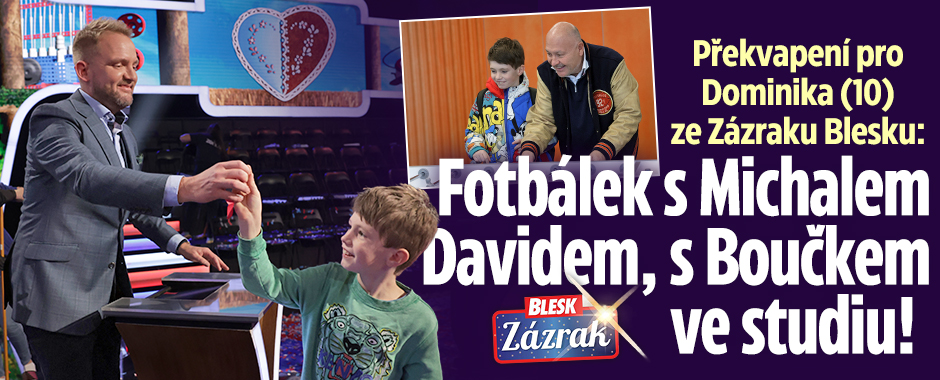 Banner ke žhavému tématu: Překvapení pro Dominika (10) ze Zázraku ...