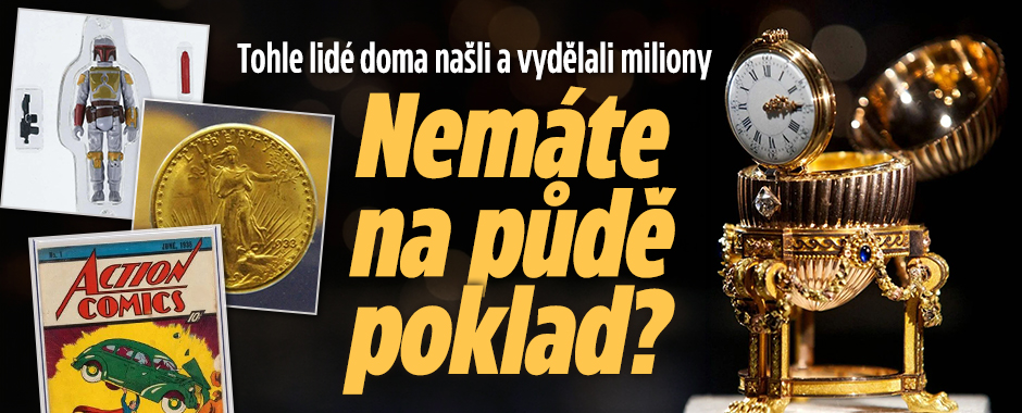 Banner ke žhavému tématu: Nemáte na půdě poklad? Co lidé doma ...