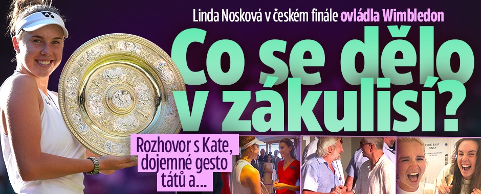 Banner ke žhavému tématu: Nosková ovládla Wimbledon: Co se dělo v ...