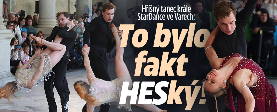 Hříšný tanec krále StarDance ve Varech: To bylo fakt HESký!