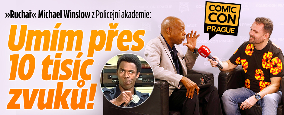 Banner ke žhavému tématu: Winslow z Policejní akademie: Umím přes ...