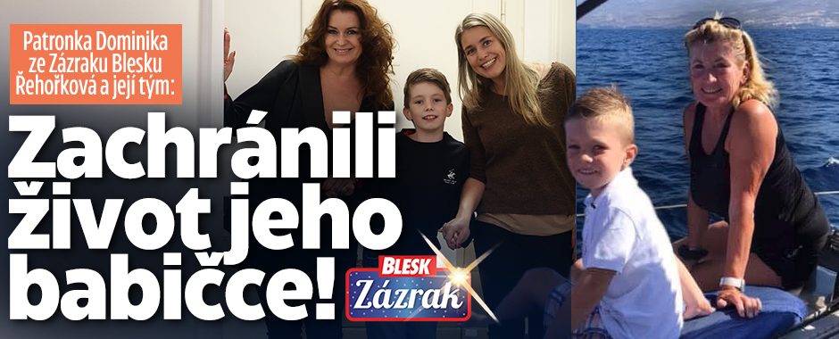 Banner ke žhavému tématu: Patronka ze Zázraku Řehořková: ...