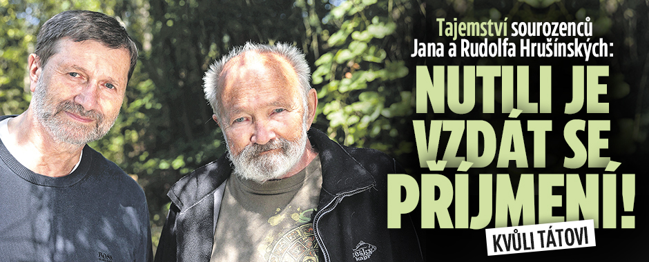 Banner ke žhavému tématu: Tajemství Hrušínských: Nutili je vzdát ...
