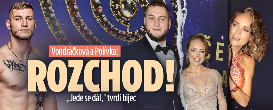 Banner ke žhavému tématu: Rozchod Vondráčkové a Polívky: „Jede se ...