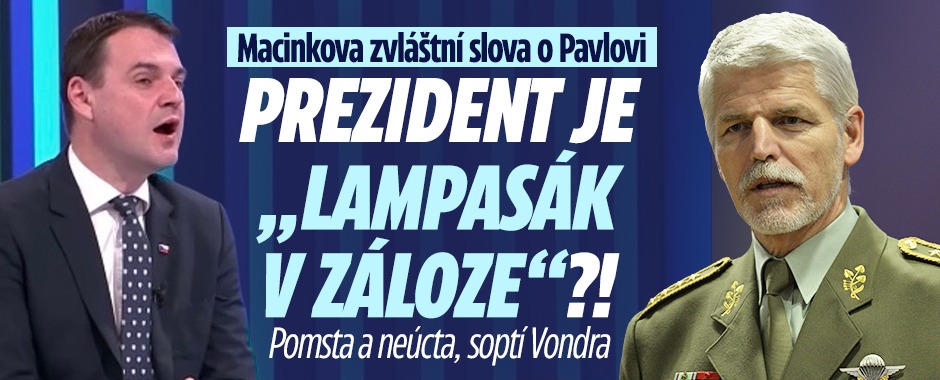 Banner ke žhavému tématu: Macinkova zvláštní slova o Pavlovi: ...