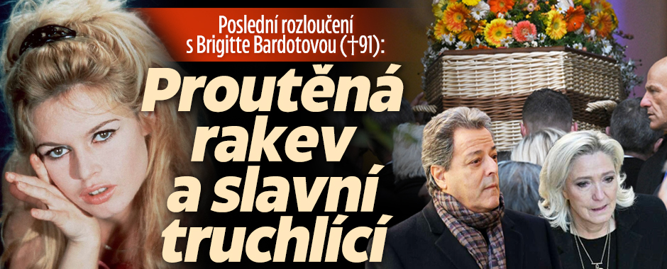 Banner ke žhavému tématu: Pohřeb Brigitte Bardotové (†91): ...