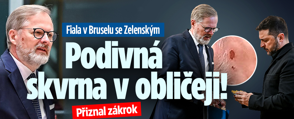 Banner ke žhavému tématu: Fiala v Bruselu se Zelenským: Podivná ...