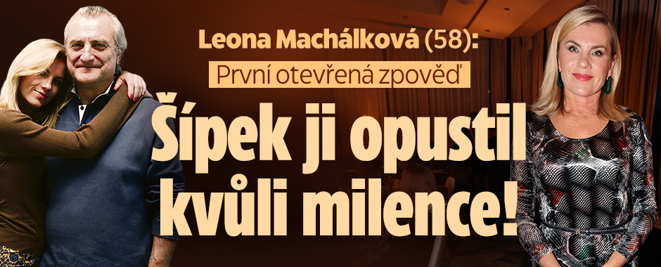 Banner ke žhavému tématu: Leona Machálková (58): První otevřená ...